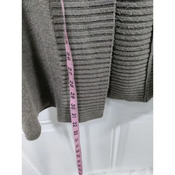 Aqua Open Longline Open Cardigan S/M - Picture 8 of 11